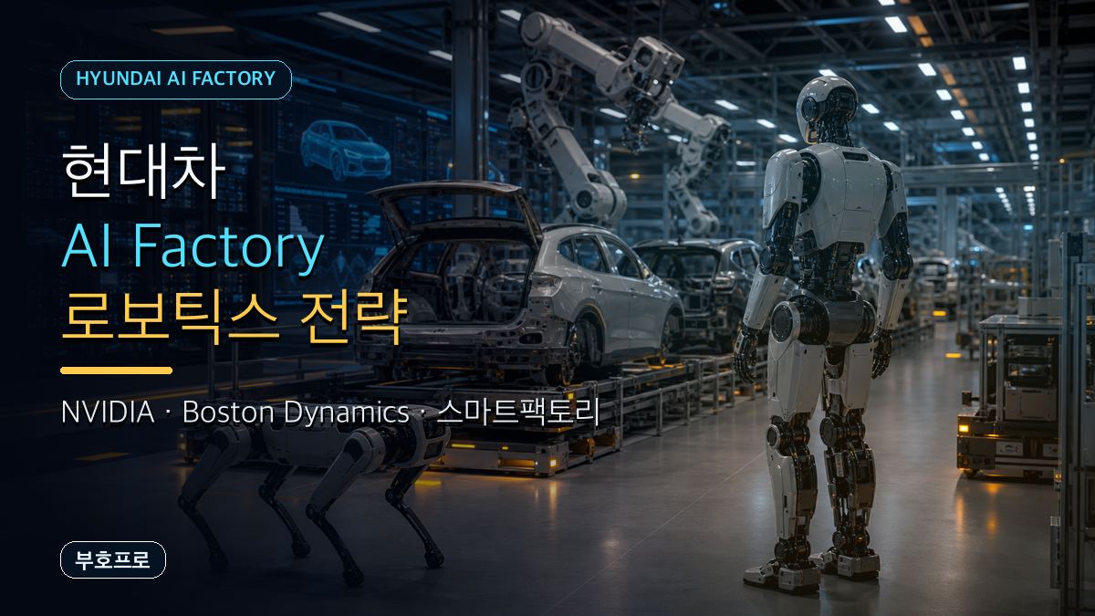 현대차 피지컬 AI 엔비디아 AI Factory 보스턴다이내믹스 분석