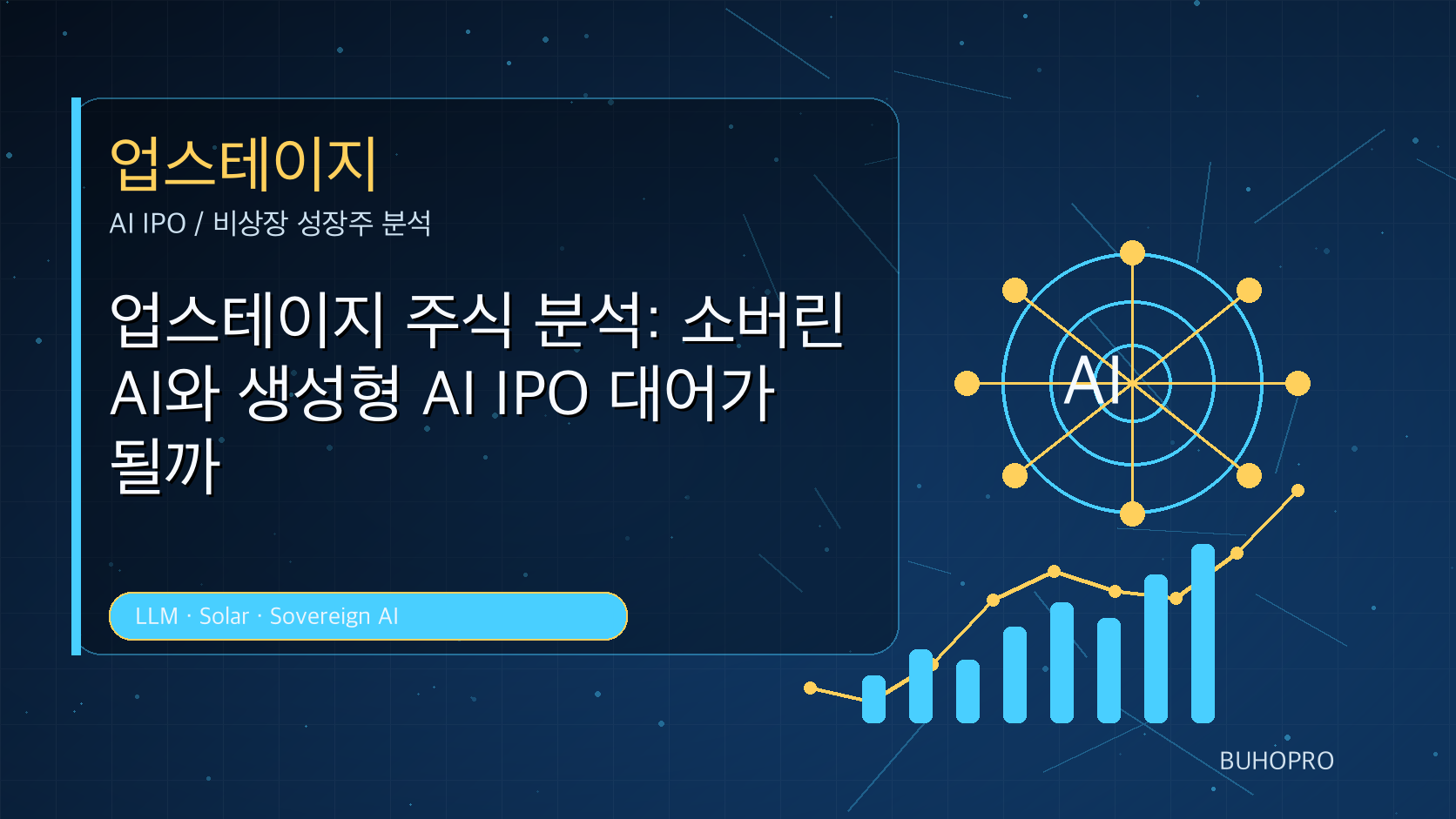 업스테이지 주식 분석: 소버린 AI와 생성형 AI IPO 대어가 될까